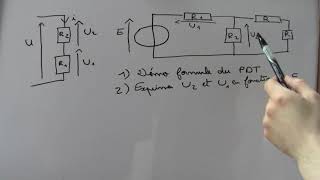Le pont diviseur de tension  démonstration et application [upl. by Ennaeiluj]