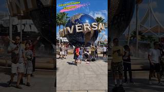 Rotating Globe Universal Studios Singapore universalstudios singapore2024 shorts2024 [upl. by Nyladnar]