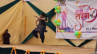 best dance step for Punjabi song inter college competition [upl. by Lovich]