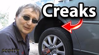 How to Fix a Car that Creaks in the Back Sway Bar Bushings [upl. by Sonja869]