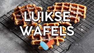 Luikse Wafels  TUTORIAL  Zo maak je ECHTE Luikse wafels [upl. by Ri]