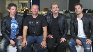 Nickelback talk Madison Square Garden Concert quotThis Means Warquot [upl. by Collbaith79]