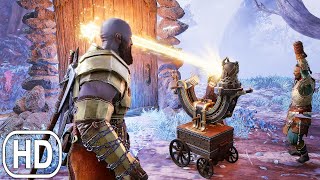 God Of War Ragnarok  Sindri Burn Mimir Eyes Scene [upl. by Tawney]