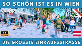 Österreich Wien 💫 So schön ist Wiens größte Einkaufsstraße  Mariahilfer Straße Spaziergang 4K [upl. by Kera201]