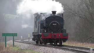 Spa Valley Railway  Winter steam gala  101122024 [upl. by Alfons]