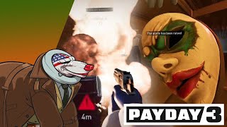 MarioInATopHat Payday 3 The Barrel Incident ft Clover Stealth Jumpscare [upl. by Levania720]