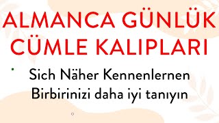 Almanca Günlük Cümle Kalıpları 4 [upl. by Shanna]