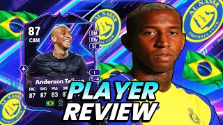 WTF IS THIS CARD😱 87 FLASHBACK TALISCA SBC PLAYER REVIEW  FC 25 Ultimate Team [upl. by Leissam]