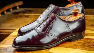 Video Tutorial How to Shine Shell Cordovan [upl. by Kayla4]