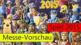 BrettspielAdventskalender  EssenVorschau 2015  SpieLama [upl. by Zailer]