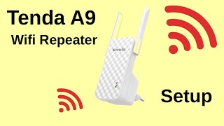 Tenda N300  How to Setup Step By Step Tenda N300 WiFi Range Extender [upl. by Templer]