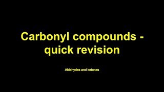 Carbonyl Compounds  Types of carbonyl compounds  Examples  Carbonyl Group  NASIBZADASSS [upl. by Sucitivel902]