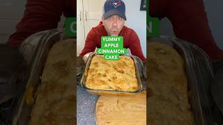 How To Make The BEST Apple Cake At Home EASY shorts food [upl. by Atterg]