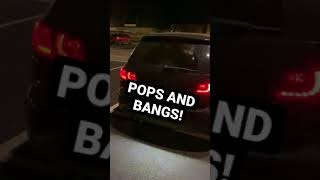 VW GOLF MK6 14 TSI POPS AND BANGS P3 [upl. by Pelagia]