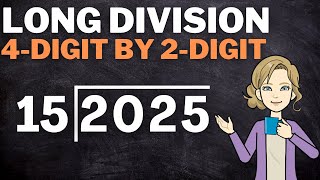 Long Division Dividing 4Digit Numbers by 2Digit Numbers [upl. by Yahska]