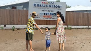 praveg beach resort ⛵ Diu Nagoa beach ⛱️Beach ResortOcean 🌊 view 🪟vlogs [upl. by Nuawad]