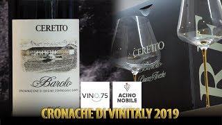 Vinitaly 2019  BAROLO  CERETTO [upl. by Nohsauq]