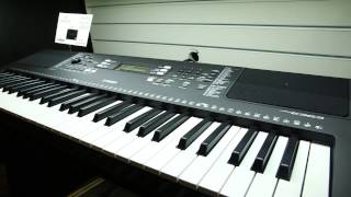 Yamaha Portable Keyboards  PSRE263 PSR363 amp PSREW400 [upl. by Nishom]