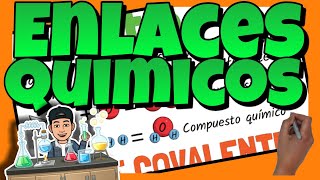 👨‍🔬 TIPOS de ENLACES QUÍMICOS  COVALENTE IÓNICO y METÁLICO [upl. by Lonnard]