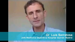 Dr Luis Serratosa “La prueba de esfuerzo y su utilidad en el reconocimiento deportivo” [upl. by Neelrahc]