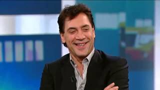 Javier Bardem on George Stroumboulopoulos Tonight INTERVIEW [upl. by Irrek]