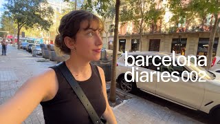 viviendo en barcelona 🎆 empiezan las clases entrevistas y fuegos artificiales [upl. by Carmine84]