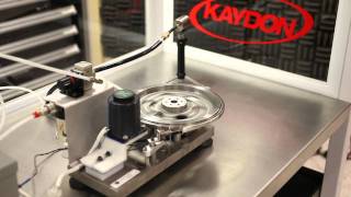 Torque and vibration testing in clean room  Kaydon Bearings [upl. by Naek]