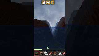 Riding a boat in minecraft  minecraft gaming boat minecraftvideos [upl. by Leotie551]