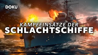 Kampfeinsätze der Schlachtschiffe Geschichte Dokumentation Originalaufnahmen Kriegsmarine [upl. by Uzzi]