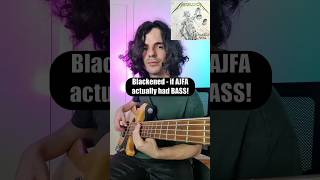 Blackened Bass Cover  If AJFA actually had BASS shorts metallica basscover [upl. by Oht657]