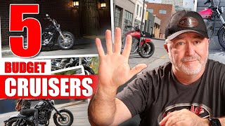 5 Budget Friendly Cruiser Motorcycles for 2024 [upl. by Hera]