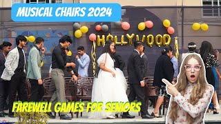 Musical Chairs Song with games and activity with our Best Students [upl. by Ahsaya]