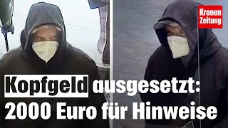 Versuchter Banküberfall in WienFloridsdorf  kronetv NEWS [upl. by Howland]