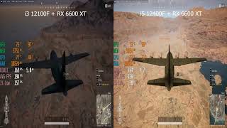 i3 12100F Vs i5 12400F  RX 6600 XT   20 Games at 1080p  FPS Test Benchmark [upl. by Piggy]