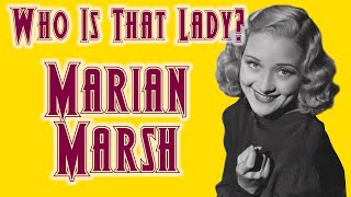 Who is that Lady Marian Marsh [upl. by Hayyikaz190]