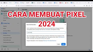 CARA MEMBUAT SET DATAPIXEL FACEBOOK 2024 [upl. by Neelyhtak]