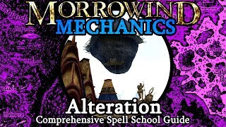 Spells Alteration  Morrowind Mechanics [upl. by Nivek]