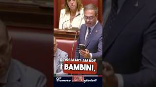 LA SINISTRA E I BAMBINI parlamento scuola sinistra lega shorts [upl. by Epilef]