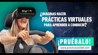 Aprende a conducir con la Realidad Virtual PracticaVial 360º [upl. by Thurstan]