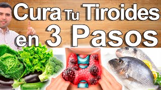 3 PASOS Para Curar Tu Tiroides En UNA SEMANA  Como Eliminar el Hipotiroidismo Hashimoto y Sintomas [upl. by Enyrehtac667]