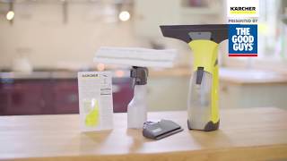 Karcher WV2 Premium Window Vacuum  Enjoy Streak Free Windows  The Good Guys [upl. by Dulcie]