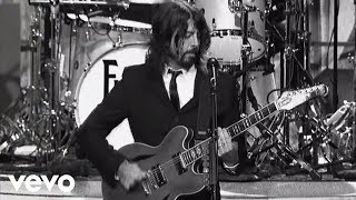 Foo Fighters  Bridge Burning Live on Letterman [upl. by Nehtanhoj413]