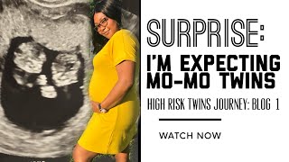 Im having IDENTICAL TWINS  MOMO Twins HIGH RISK Pregnancy [upl. by Akissej]