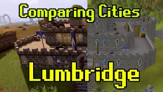 Comparing Lumbridge In OSRS and RS3 [upl. by Natsyrk]