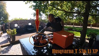 Unboxing the Husqvarna T 536 Li XP  Baumpflege Mertens [upl. by Sladen]