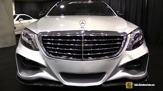 2015 Mercedes Benz SClass S550 Lorinser  Exterior Walkaround  2014 Los Angele Auto Show [upl. by Noillid]