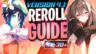 Anniversary Reroll Guide  Genshin Impact 41 [upl. by Hercules333]