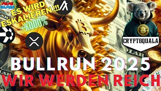 AUF DIESE COINS SETZE ICH IM BULLRUN 2025 🤯 🚀 XRP ALGORAND QUANT GRT MEME GAMES [upl. by Drye]