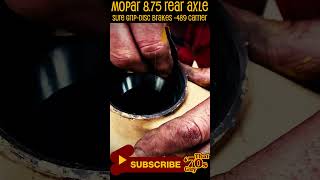 Building A Mopar 875 Axle With Suregrip Discbrakes 489 Carrier and New Axles [upl. by Gladstone]