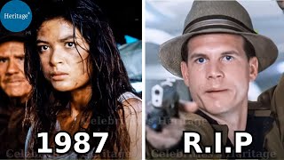 Predator 1987 vs 2024 Cast THEN and NOW 2024 The actors have aged horribly [upl. by Eilsew]